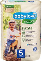 Підгузники - трусики Babylove Pants Nature Розмір 5 Junior, 12 -17 кг, 18 шт