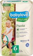 Підгузники - трусики Babylove Pants Nature Розмір 6 XXL, 15+ кг, 16 шт