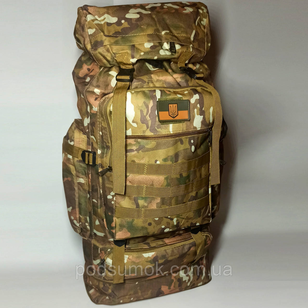 Великий тактичний рюкзак 90 л Мультикам
