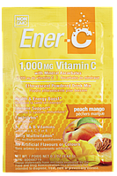 Витаминный Напиток для Повышения Иммунитета, Вкус Персика и Манго, Vitamin C, Ener-C, 1 пакетик