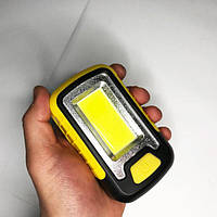 Аварійний світильник світлодіодний на батарейках, кемпінговий ліхтар прожектор аварійного освітлення