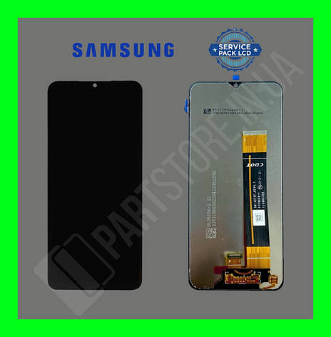 Дисплей Samsung A235 Black A23 2022 (GH96-15077D) сервісний оригінал (без рамки), фото 2