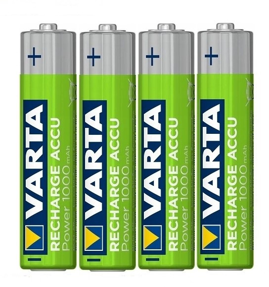 Акумулятор Varta Recharge Accu Power AAA 1000 mAh NI-MH 4шт