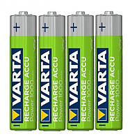 Аккумулятор Varta Recharge Accu Power AAA 1000 mAh NI-MH 4шт