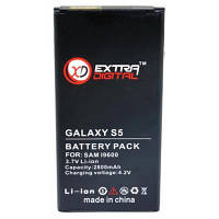 Аккумуляторная батарея Extradigital Samsung GT-i9600 Galaxy S5 (2800 mAh) (BMS1152) - Вища Якість та Гарантія!