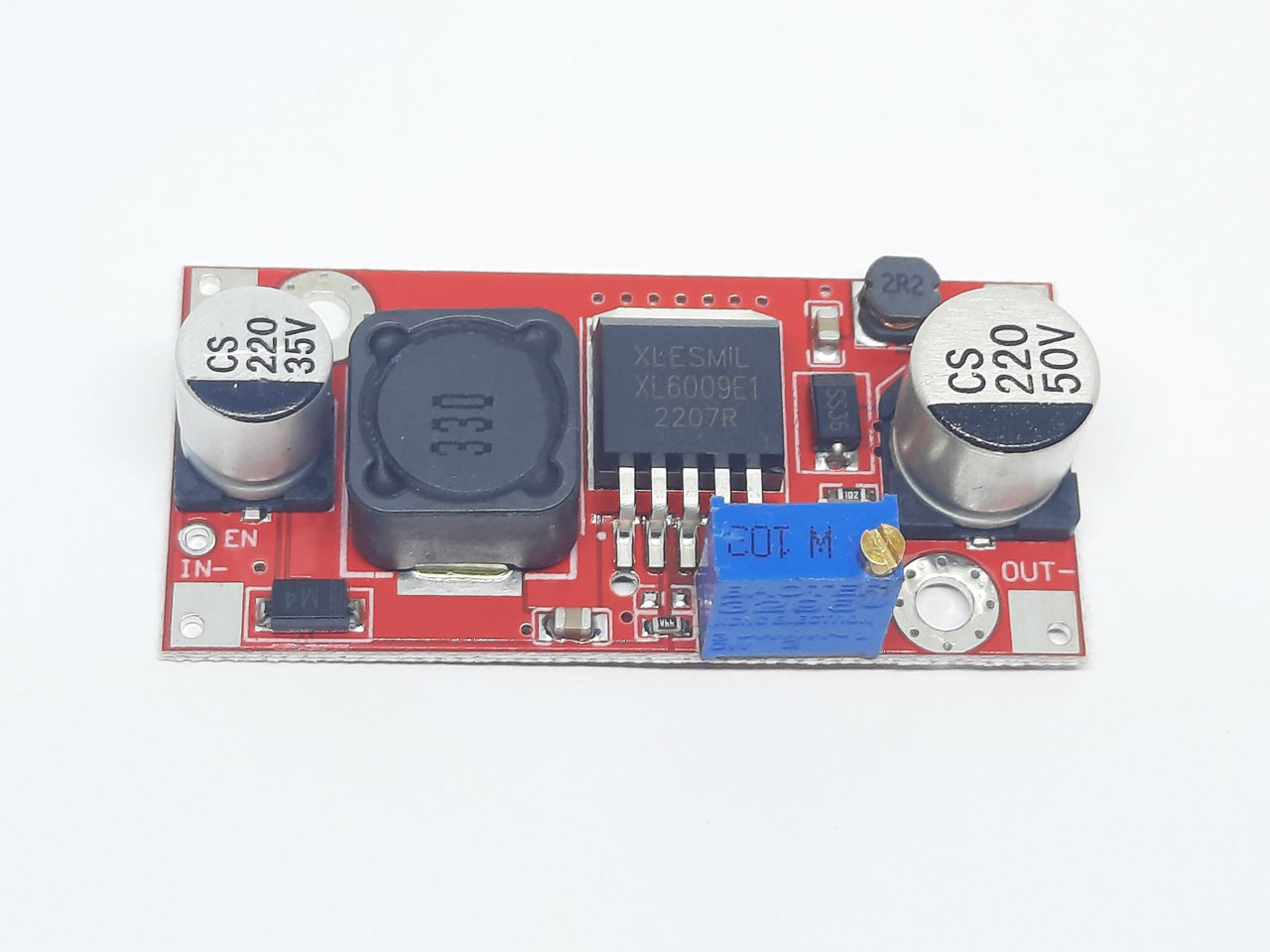 XL6009 Підсилений-15W (25W) Підвищувальний регульований перетворювач