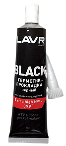 Герметик-прокладка чорний високотемпературний Black Lavr Rtv Розпродаж залишків!