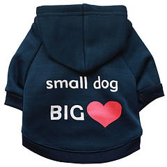 Худі для собак Pet Style "Big Love" Синє