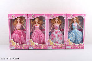 Лялька в бальній сукні,в кор-ці, 32,5х17,5х4,5см №1219-5(72)(144) КІ