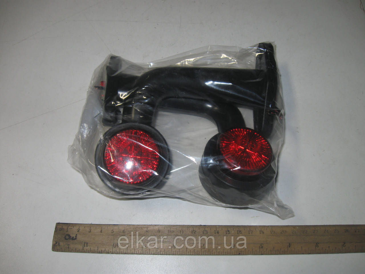 Ліхтар габаритний  унив. діодний (16см) кут 90 LR-115, фото 1