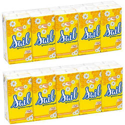 Серветки паперові одношарові "Ромашка" 10 шт.