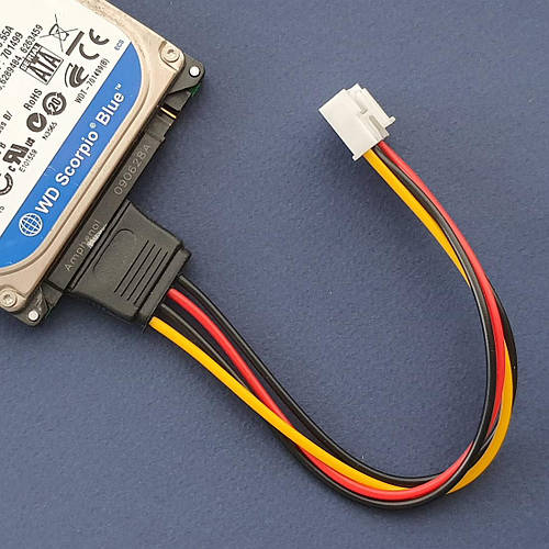 Купить Переходник питания жесткого диска HDD SATA to FDD VH3.96 Female ...
