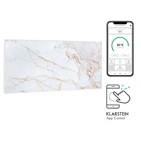 Інфрачервоний панельний нагрівач Картина Klarstein Wonderwall Air Art Smart, Німеччина