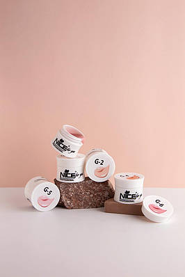 Набір гелів для нарощування Nice for you Midi Set
