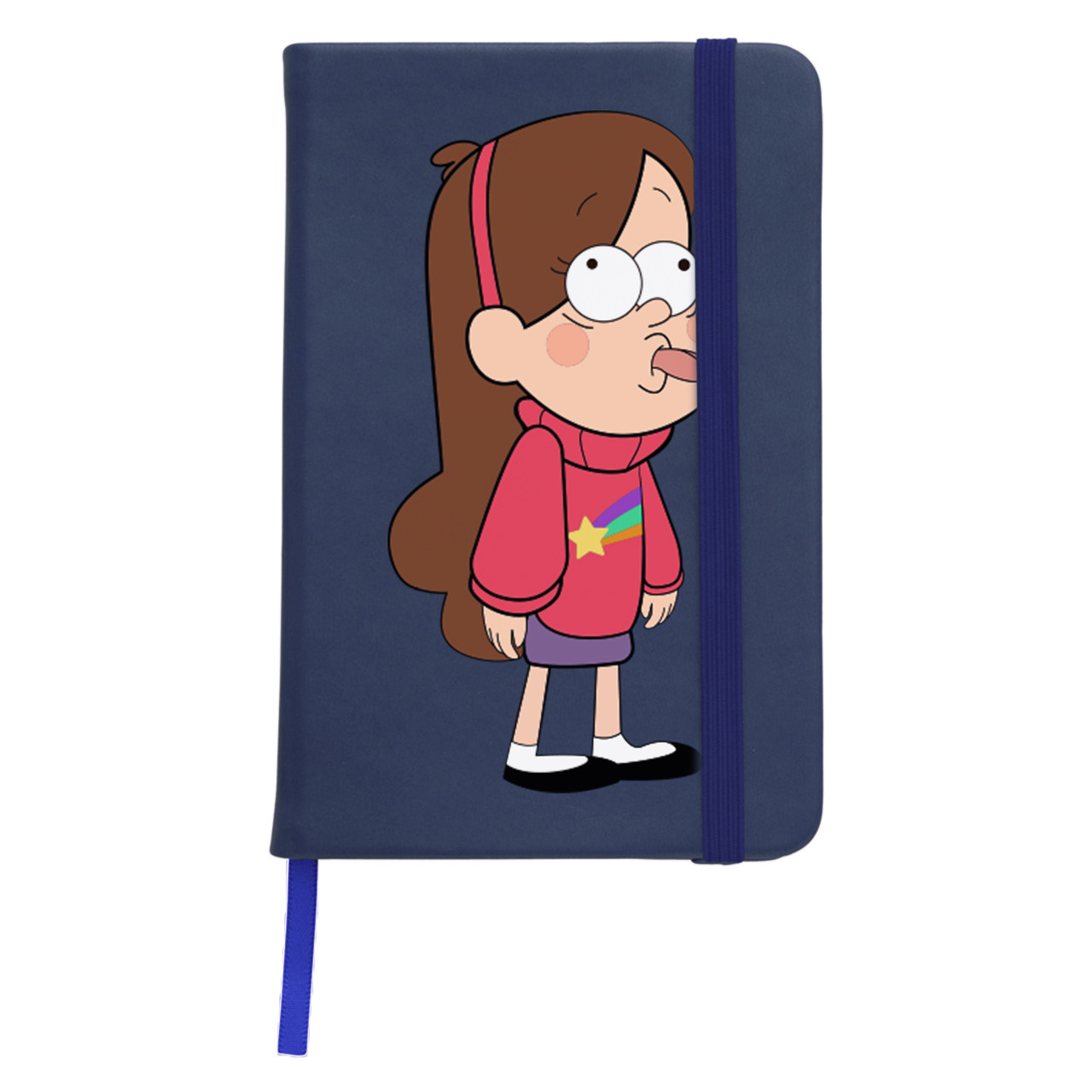 Блокнот софт тач в лінію А5 96 арк. Мейбл Пайнс Гравіті Фолз (Mabel Pines Gravity Falls)