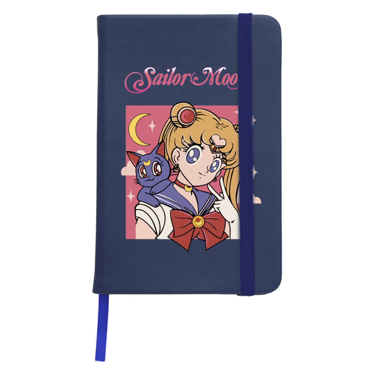 Блокнот софт тач в лінію А5 96 арк. Сейлор Мун (Sailor Moon)