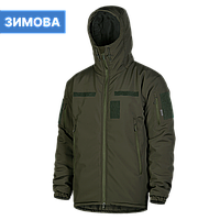 Куртка зимняя тактическая военная Cyclone SoftShell Olive