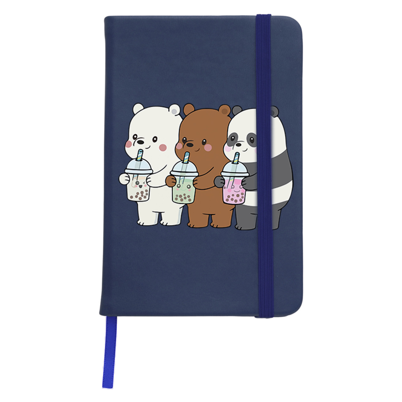 Блокнот софт тач в лінію А5 96 арк. Вся правда про ведмедів (We Bare Bears)