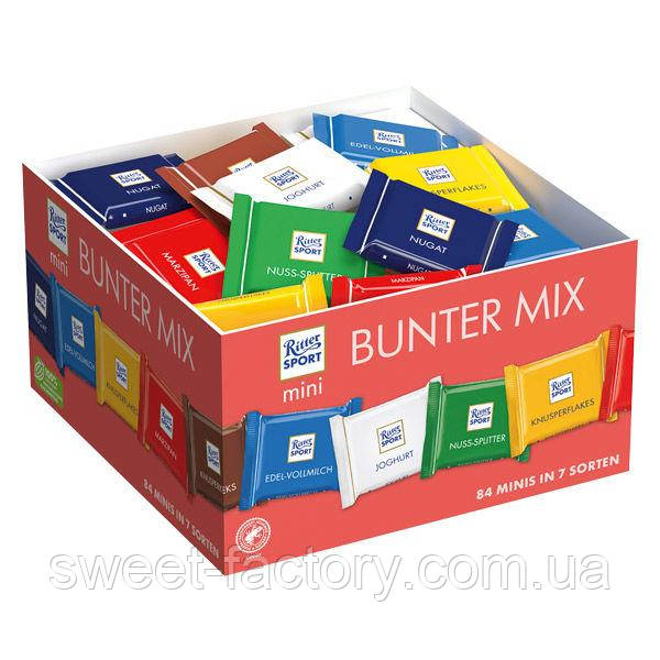 Шоколад Ritter Sport Mini Bunter Mix 84s 1400g