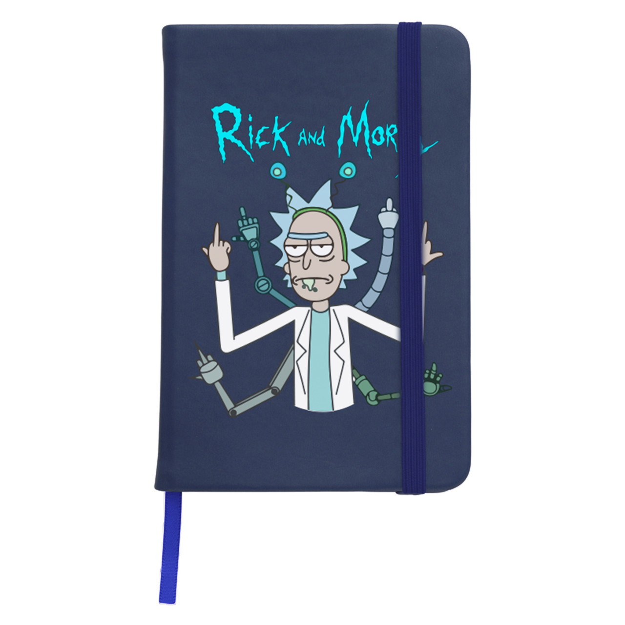 Блокнот софт тач в лінію А5 96 арк. Рік Санчез Рік та Морті (Rick Sanchez Rick and Morty)