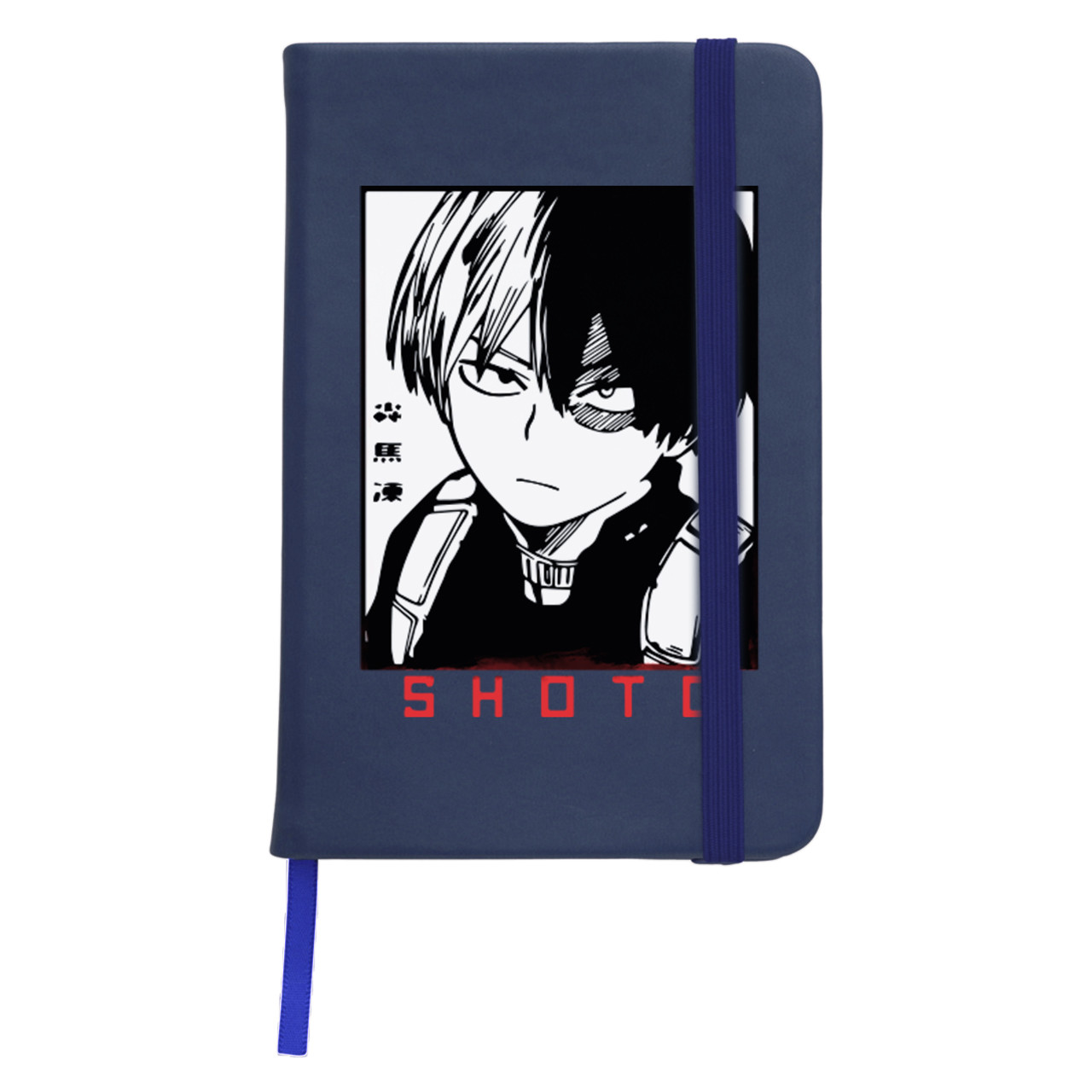Блокнот софт тач в лінію А5 96 арк. Шото Моя геройська академія (Shoto My Hero Academia)