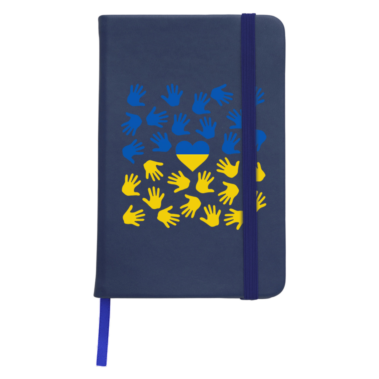 Блокнот софт тач в лінію А5 96 арк. Підтримую Україну (Stand With Ukraine)