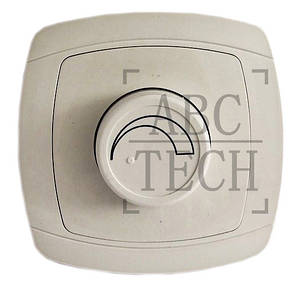 Регулятор обертів підрозетник для двигуна Діммер білий beta