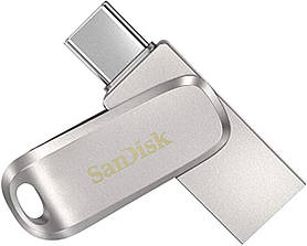 Флеш-накопичувач SanDisk USB 3.1 Ultra Dual Luxe Type-C 128Gb (150 Mb/s) ly