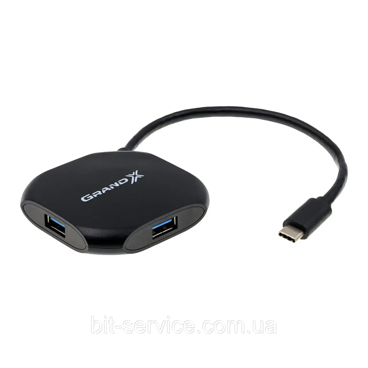USB хаб Grand-X Travel TypeC 4 порта USB3.1 (GH-417)