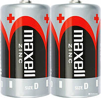 Уцінка! Батарейки Maxell zink D/R20 (24шт) до 05.2025р
