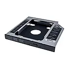 Адаптер підключення Grand - X HDD 2,5'' у відсік приводу ноутбука, SATA2/SATA3 (HDC-25C)