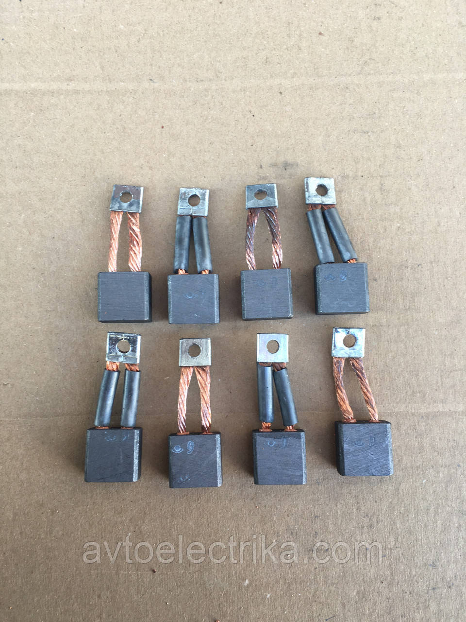 Щітки стартера КАМАЗ СТ-142 компл. 8 шт. СТ142-3708050, фото 1