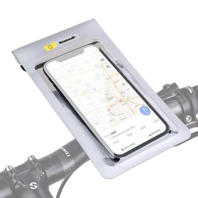 Велочохол Rhinowalk Bike Phone 7 SK300 Silver, фото 1