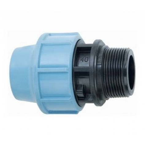 Муфта 40х2" затискна з зовнішньою різьбою Unidelta, фото 1