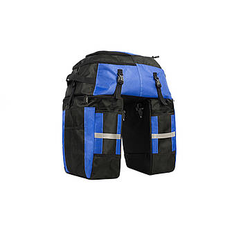 Велобаул Rhinowalk Transformer 3в1 70л E20655 Blue