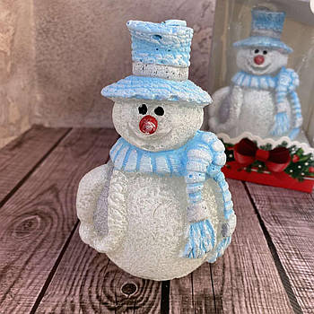 Свічка декоративна Сніговик