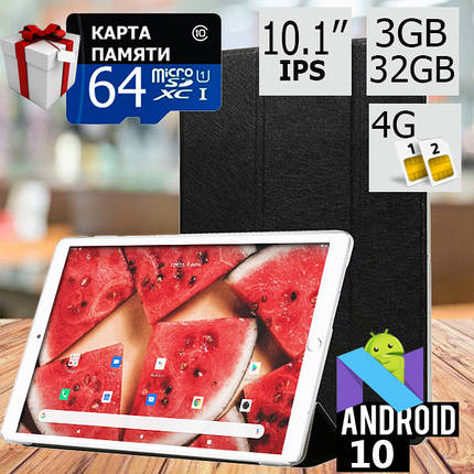 Планшет-телефон ASUS X Pad 10 LTE IPS 3/32 4G + Карта пам'яті 64GB + Чохол-книжка у Подарунок!, фото 1