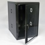 Шкаф 19 дюймов 42U 800х1055 мм усиленный черный - фото 1 - id-p287338248