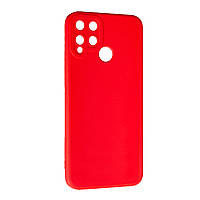 TPU чехол Smitt накладка бампер для Realme C15 (на реалми ц15) красный