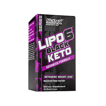 NutreX Lipo-6 Black KETO 60caps