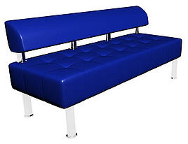 Офісний диван ТОНУС без підлокітників синій Sentenzo
