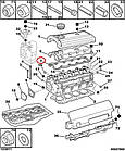 Прокладка клапанної кришки Fiat Ducato 230, Peugeot Boxer, Citroen Jumper (1994-2002) 2.8D/JTD/HDi, 500388381, фото 6