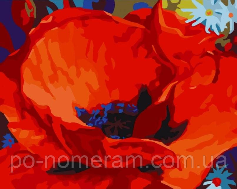 Акційна Розмальовки за номерами ArtCraft Розкішна квітка (ACR-12148-AC) 40 х 50 см, фото 1