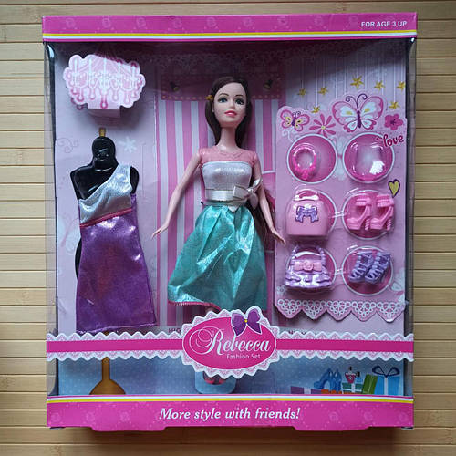 Кукла Rebecca с аксессуарами, с нарядами, в коробке (ID#1725909840 ...