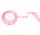 Стрічка атласна рожева неон 2,5 см (23 метри), фото 3