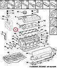 Прокладка клапанної кришки Fiat Ducato 244, Peugeot Boxer, Citroen Jumper (2002-2006) 2.8JTD/HDi, 500388381, фото 5