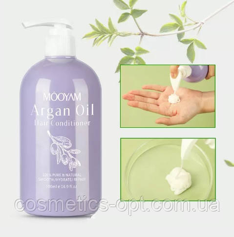 Кондиціонер для волосся на основі арганової олії MOOYAM Argan Oil Hair Conditioner, 500 ml