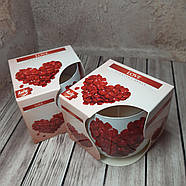 Свічки ароматизовані в склянках Bispol Love, фото 2