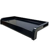 Алюмінієвий відлив чорний (9005) 25х0,8 мм, фото 6