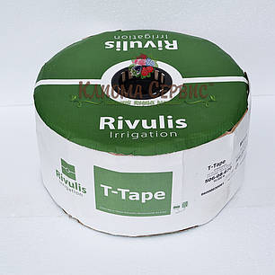 Крапельна стрічка T-Tape 6mil-10 см (3050м) Rivulls (США), фото 2